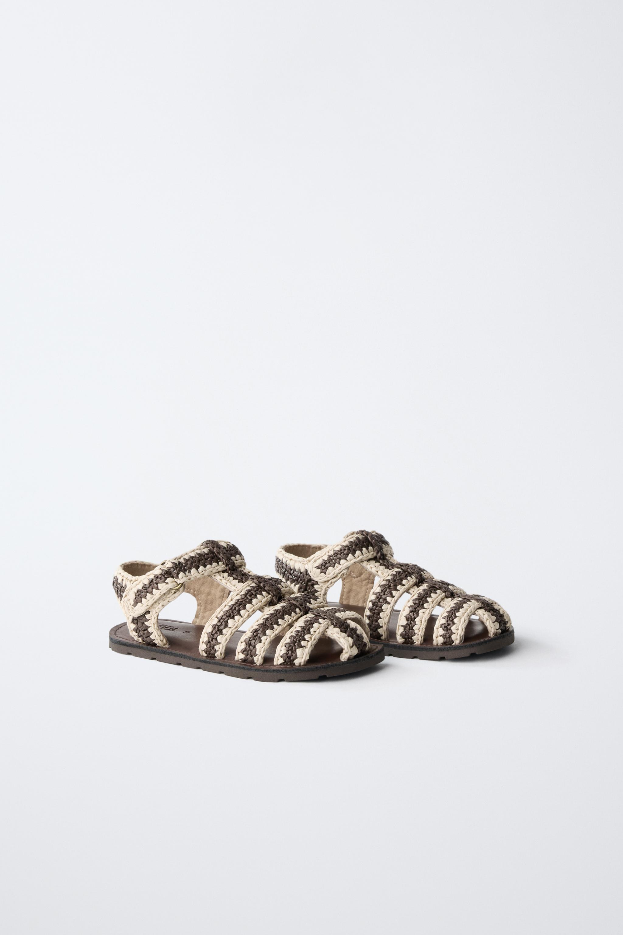 SANDALES STYLE PLAGE CROCHET